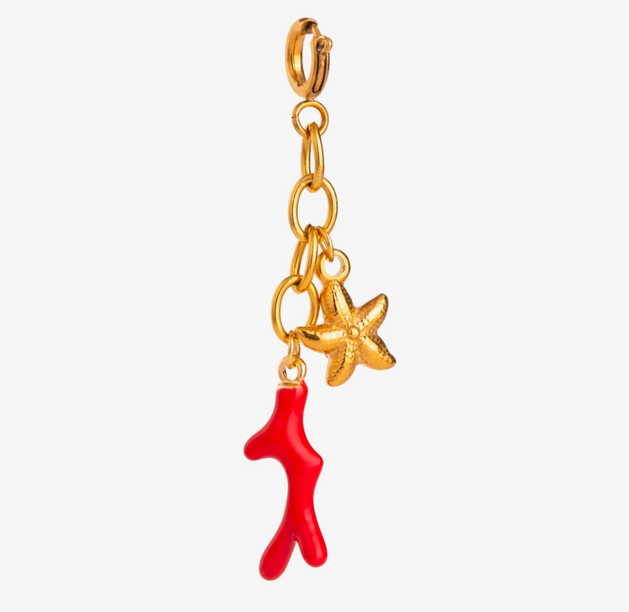 Red Coral Charm