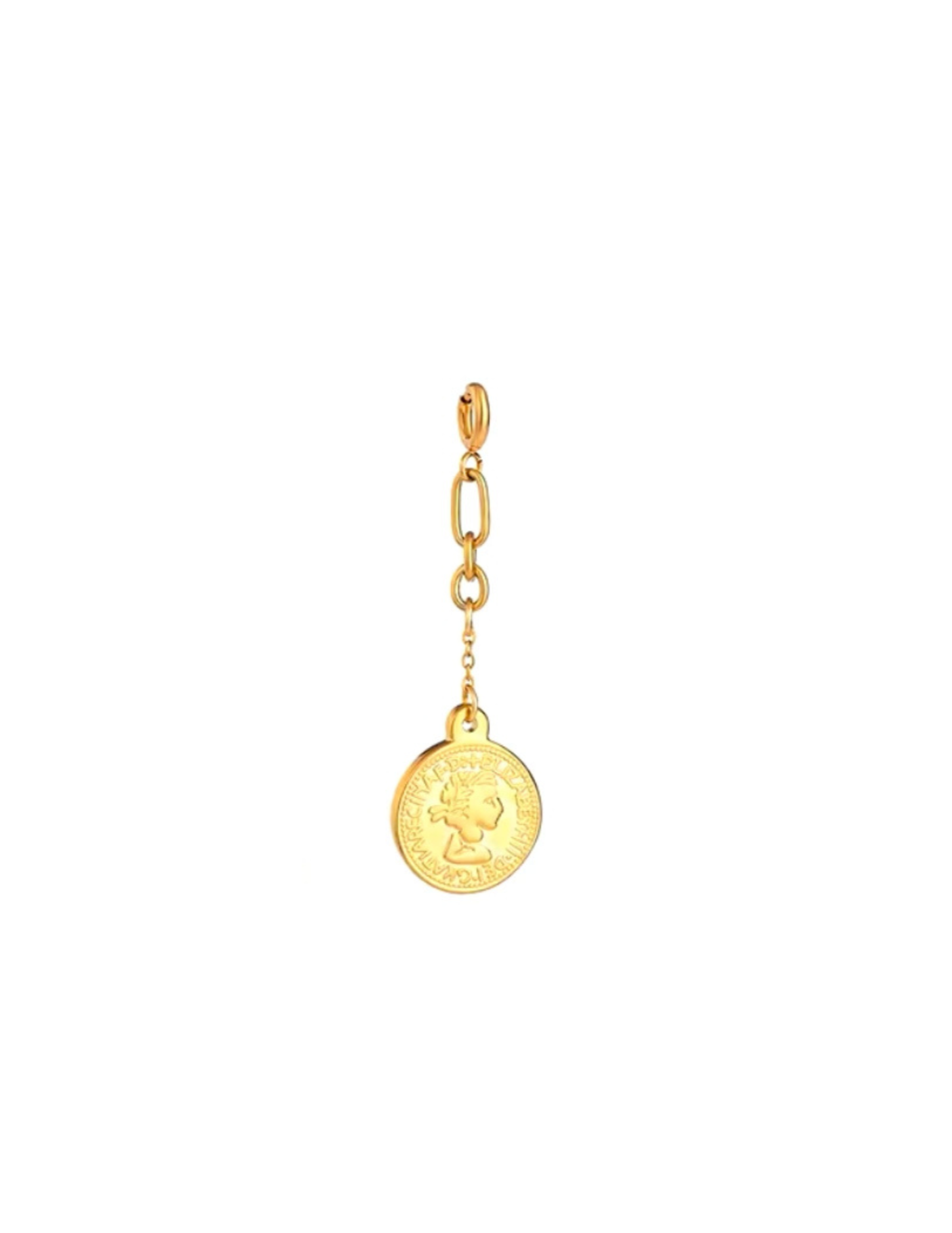 Gold Coin Charm